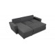 Studio Deluxe sovesofa - Pocket fjedring - Antracit Inari 96