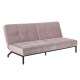 Orlanda sovesofa - Støvet Rosa velour